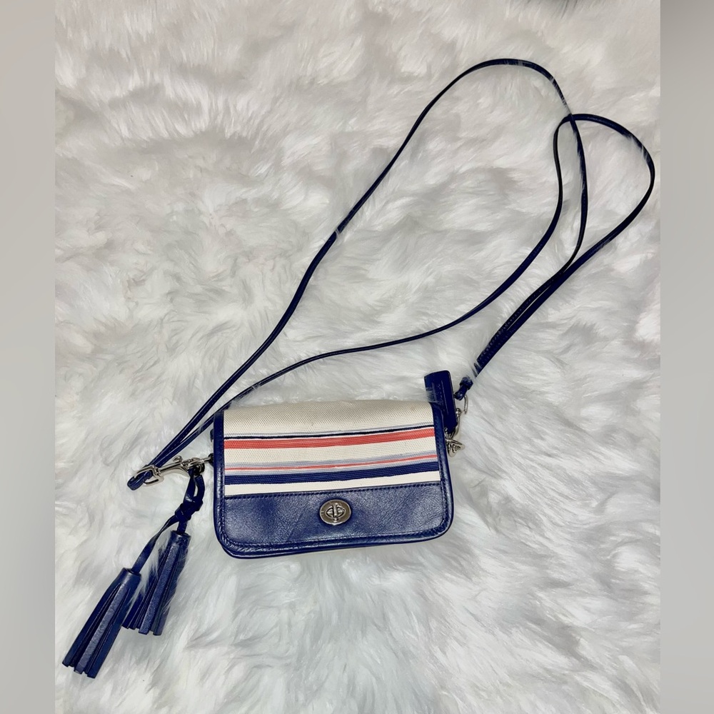 Coach • Legacy Penny Bag | Red, White, & Blue Crossbody